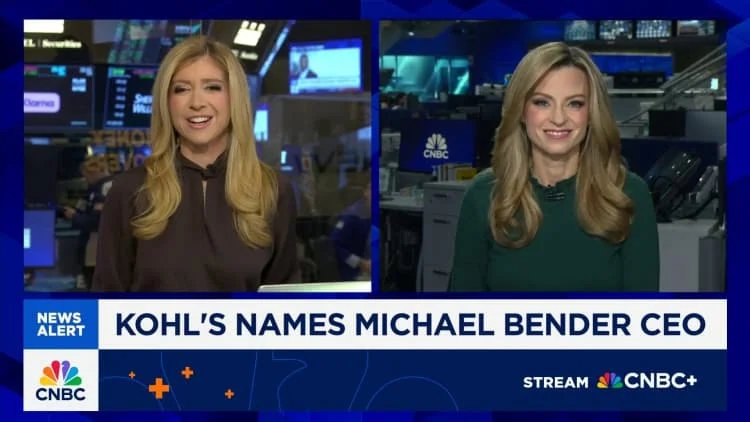 Kohls names Michael Bender CEO after turbulent year Kohl039s names new CEO Michael Bender